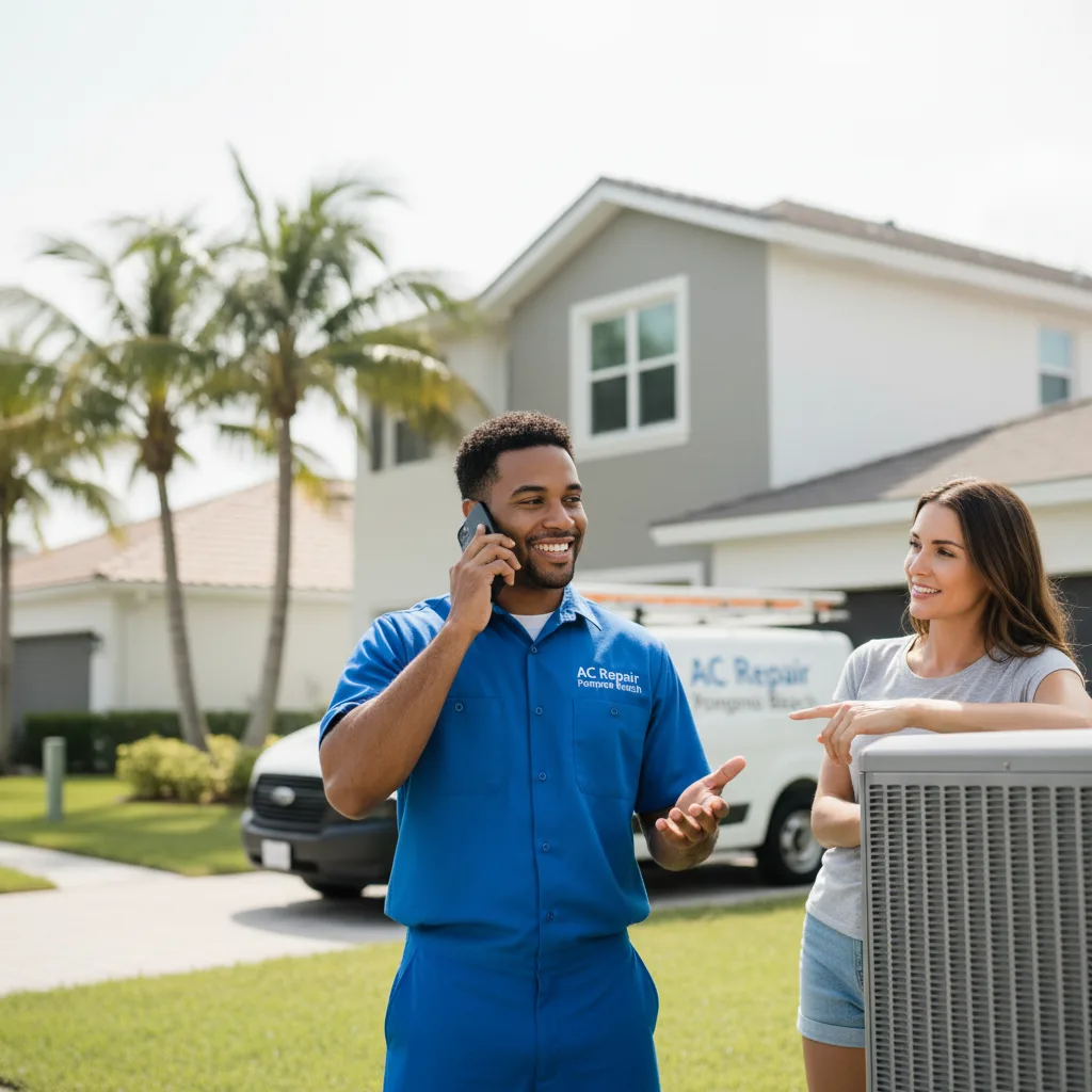 AC Repair Pompano Beach customer support in Hartsfield
